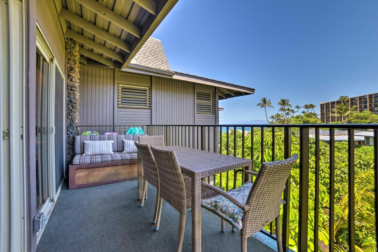 Gorgeous Oceanfront Kihei Condo With Balcony! Wailea  Eksteriør bilde
