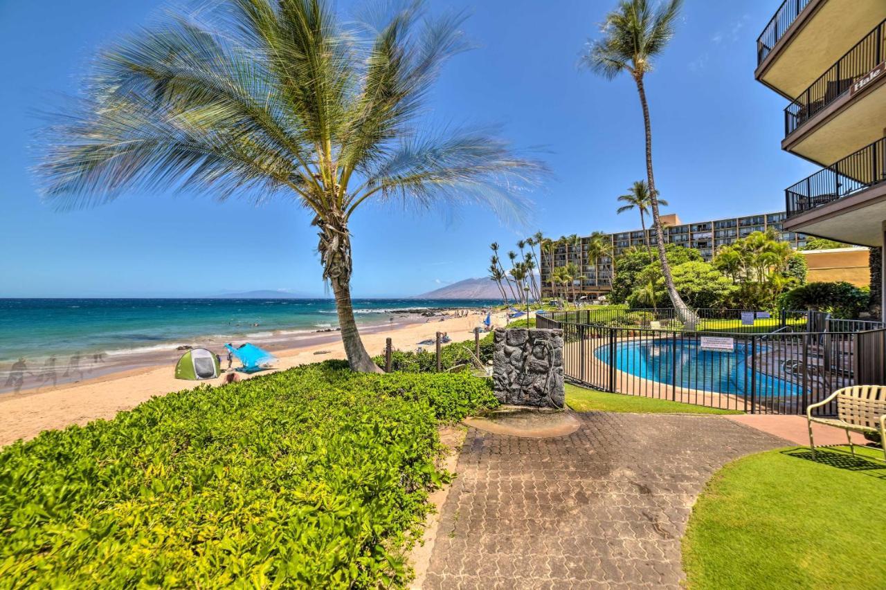 Gorgeous Oceanfront Kihei Condo With Balcony! Wailea  Eksteriør bilde
