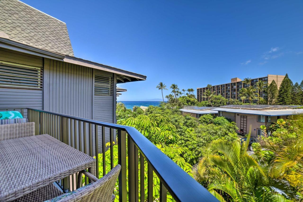 Gorgeous Oceanfront Kihei Condo With Balcony! Wailea  Eksteriør bilde